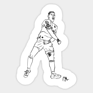 Joelinton Celebration Sticker